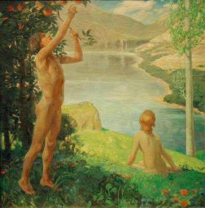 Idyll by Ludwig von Hofmann